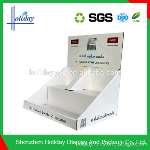 Graphics customization Colorful design cardboard counter top display